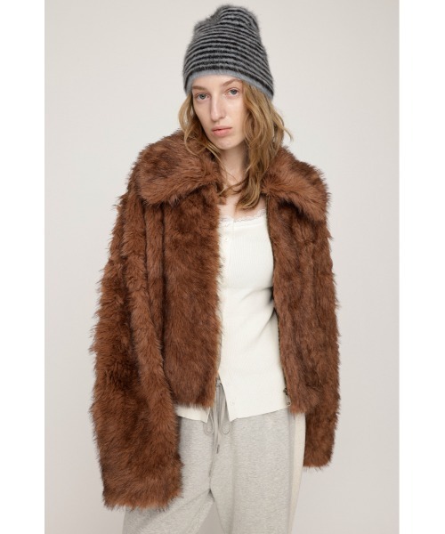 SLY（スライ） ブルゾン アウター 「WEB限定」BIG COLLAR FUR S/COAT