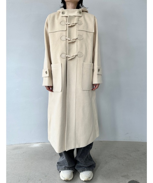 ダッフルコート コート フード ダッフルロングコート FC19W140「Fano