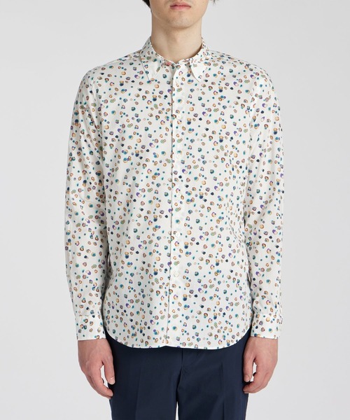 Paul Smith（ポール・スミス） フォーマル シャツ Ink floral” ジャ