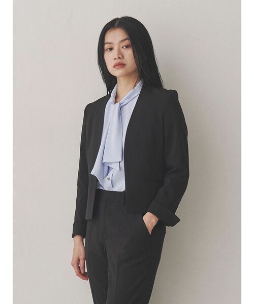 TONAL（トーナル） ジャケット ノーカラージャケット スーツコンパクト