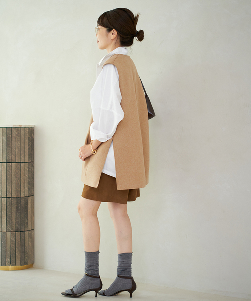 plage（プラージュ） ベスト ジレ 「追加」WO オーバーベスト