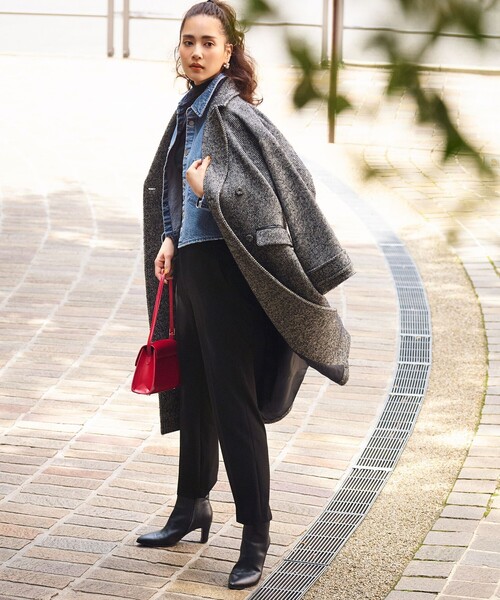 uncrave（アンクレイヴ） コート チェスターコート ロング チェスター