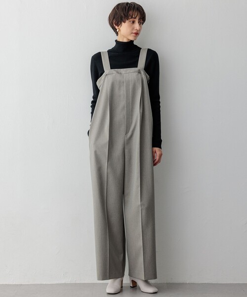 サロペット オーバーオール 「VERY3月号掲載/洗える」TRコンフォート