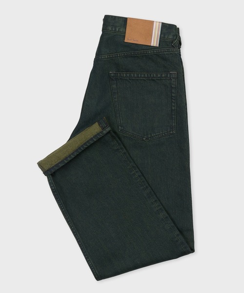 Paul Smith（ポール・スミス） ジーンズ ダークグリーン オーバーダイ