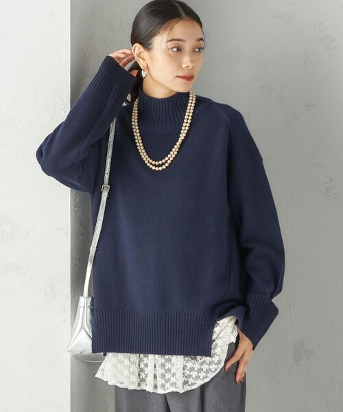 SHIPS（シップス） ニット セーター 「手洗い可能」ウール カシミヤ