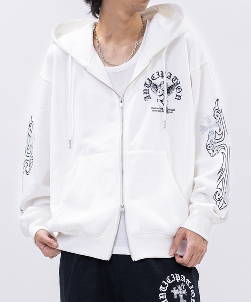 BIKE STAR（バイクスター） パーカー 「31」エンジェルプリント