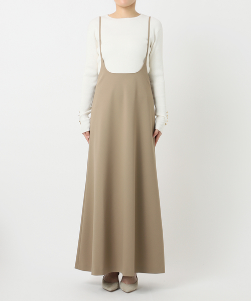 NOBLE（ノーブル） スカート キャミストラップフレアスカート