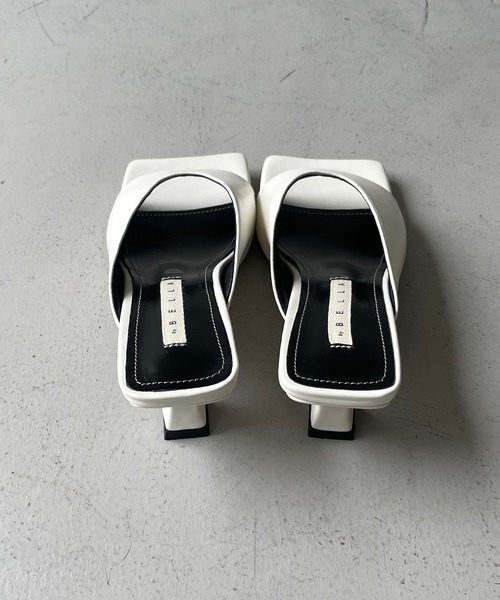 cheriella サンダル 「cheriella」ワイドスクエアミュールサンダル