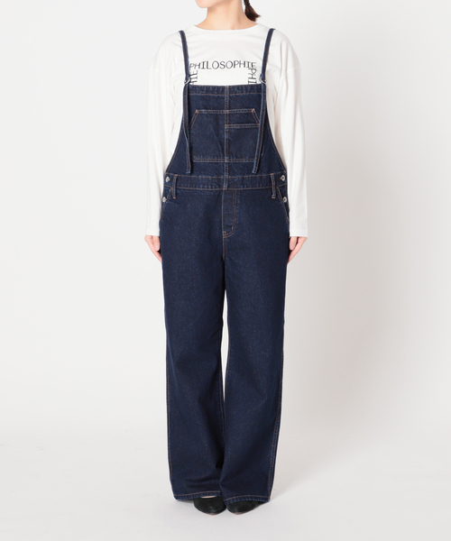 SLOBE IENA（スローブイエナ） サロペット オーバーオール LE DENIM
