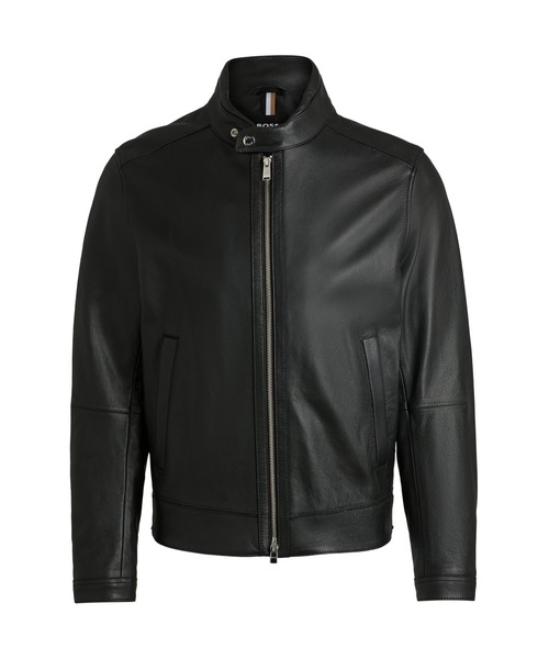 BOSS（HUGO BOSS） コート ジャケット レギュラーフィット グレイン