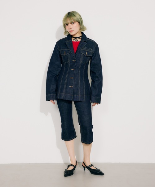 SLY（スライ） ジーンズ デニム デニムパンツ WYATT J/W SABRINA PT-A