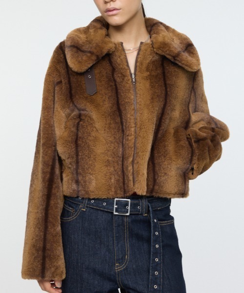 MOUSSY（マウジー） ブルゾン アウター 「25年AW新作」REVER FAUX