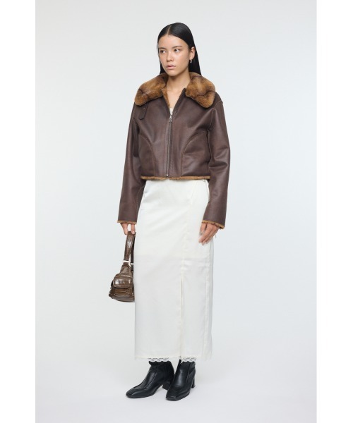 MOUSSY（マウジー） ブルゾン アウター 「25年AW新作」REVER FAUX