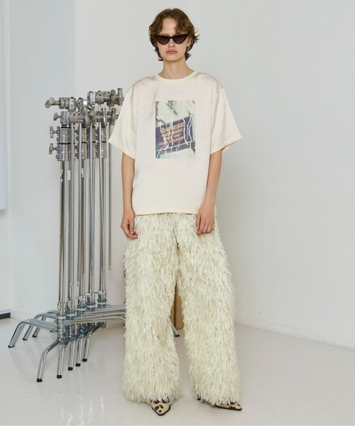 MAISON SPECIAL（メゾンスペシャル） パンツ Feather Pants/フェザー