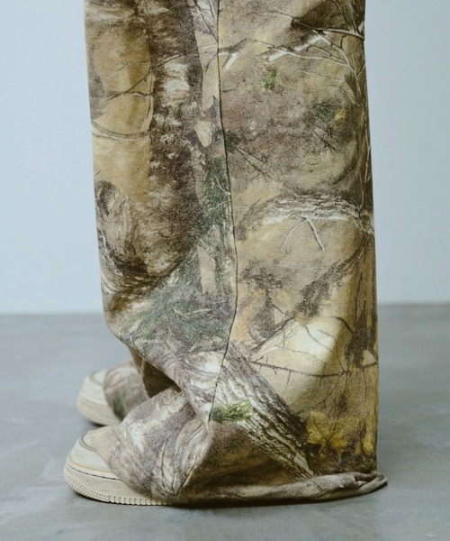 Camphor wood パンツ wide baggy real tree painter trousers / ワイド