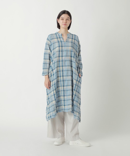 Plantation（プランテーション） ワンピース シュリンクチェック