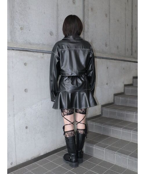 jouetie（ジュエティ） セットアップ マルチWAYフェイクレザー