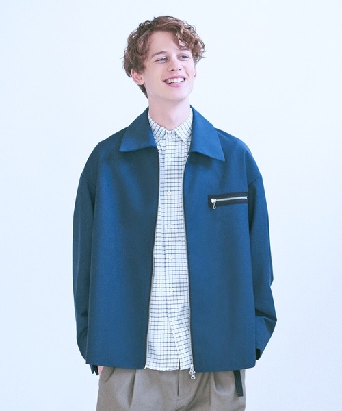 DOOPZ（ドープス） ブルゾン アウター ルーズスリーブジップブルゾン