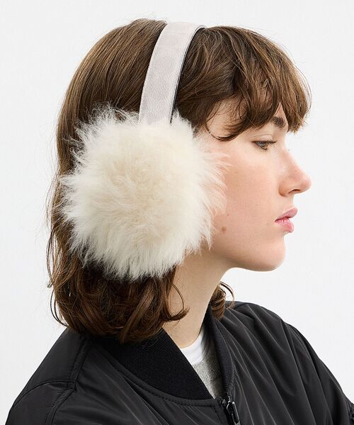 COACH（コーチ） 耳当て イヤーマフ シアリング イヤーマフ レディース