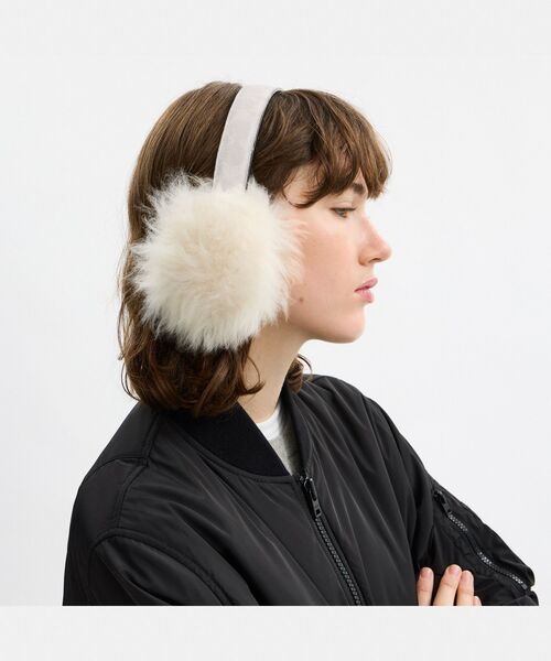 COACH（コーチ） 耳当て イヤーマフ シアリング イヤーマフ レディース