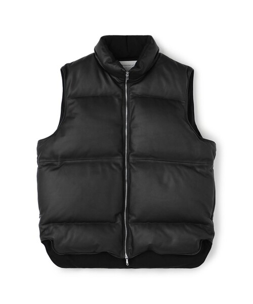 TOMORROWLAND（トゥモローランド） ダウンベスト ベスト ラムレザー