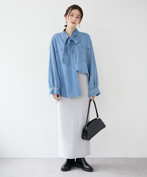 RIVE DROITE（リヴドロワ） ブラウス シャツ 「新色追加/抜け感