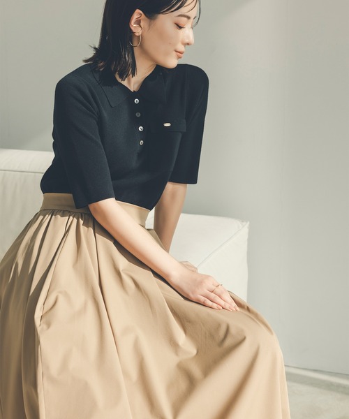 anuans（アニュアンス） ワンピース 「ZOZO限定カラー」ポロニット