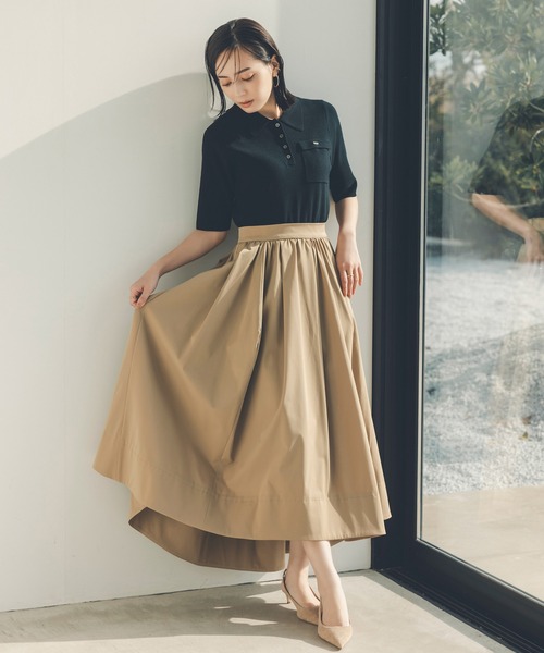 anuans（アニュアンス） ワンピース 「ZOZO限定カラー」ポロニット