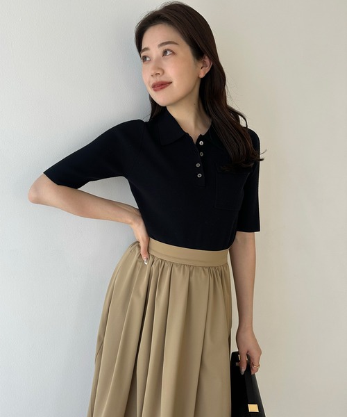 anuans（アニュアンス） ワンピース 「ZOZO限定カラー」ポロニット