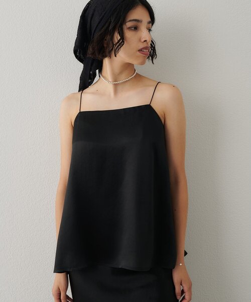 Whim Gazette（ウィム ガゼット） キャミソール サテンキャミソール