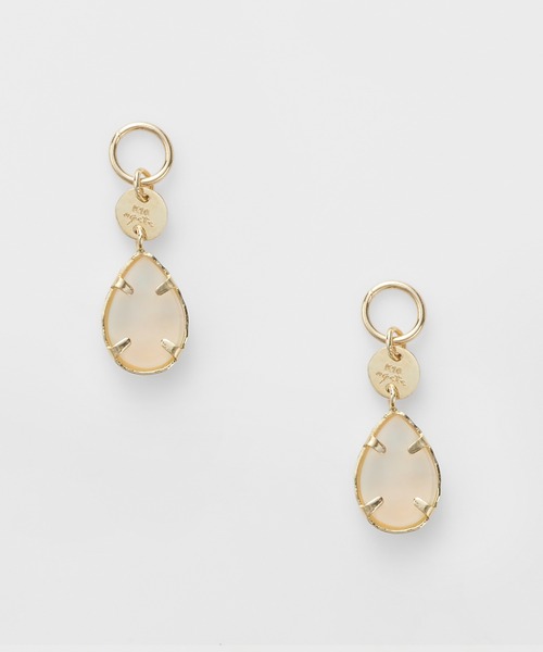 agete（アガット） チャーム K10ピアスチャーム レディース : ZOZOTOWN