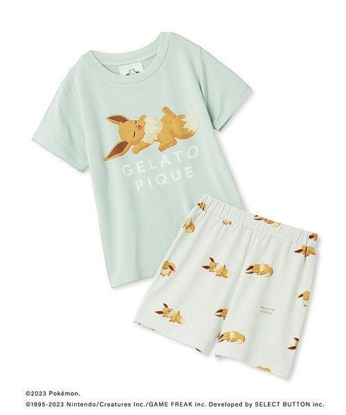 gelato pique（ジェラートピケ） パジャマ 「ポケモンスリープ