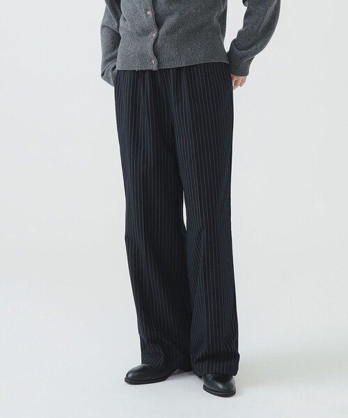 B：MING by BEAMS（ビーミング by ビームス） パンツ ピンストライプ