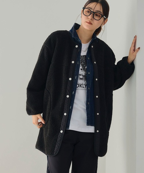 CROSS FUNCTION（クロスファンクション） ノーカラーコート コート