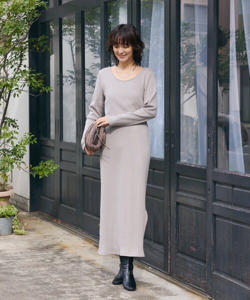 RIVE DROITE（リヴドロワ） ワンピース 「全骨格細見え」NEW2WAY