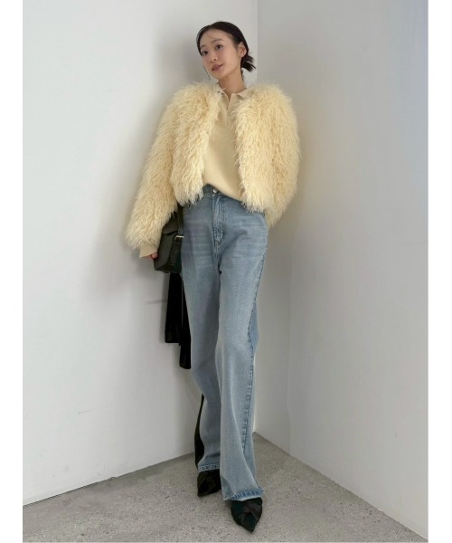 FRAY I.D（フレイ・アイディー） ブルゾン アウター ECOPELショート