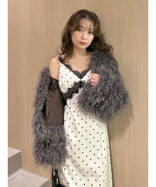 FRAY I.D（フレイ・アイディー） ブルゾン アウター ECOPELショート