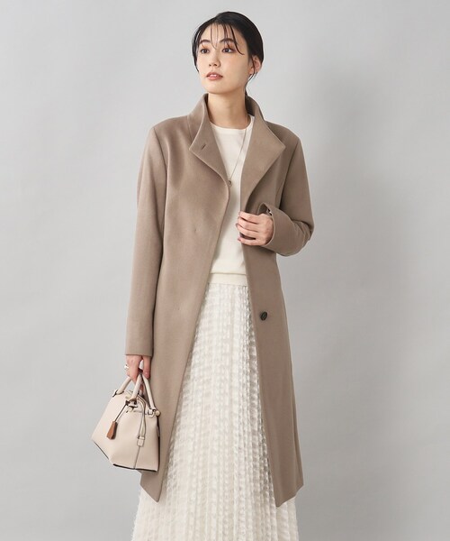 UNTITLED（アンタイトル） コート アウター 「日本製／2WAY衿