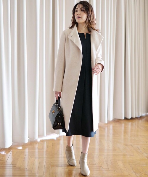 UNTITLED（アンタイトル） コート アウター 「日本製／2WAY衿