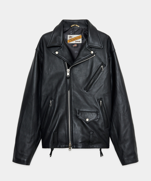 EDIFICE（エディフィス） 革ジャン ライダース 「Schott × markaware