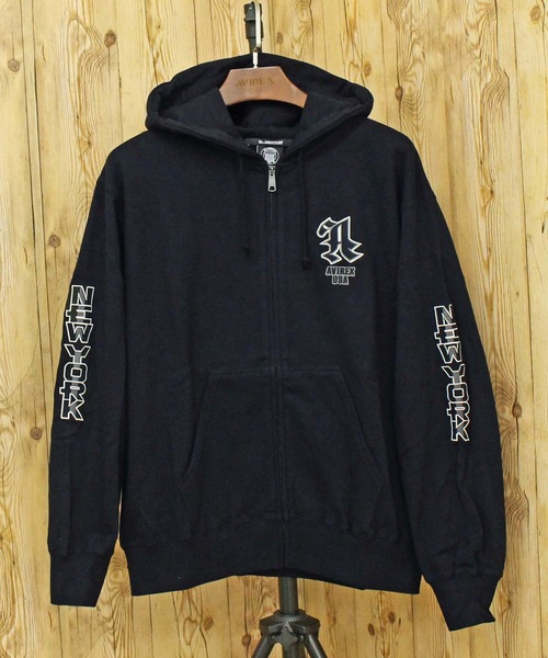 AVIREX（アヴィレックス） パーカー GRAPHIC ZIP UP PARKA メンズ
