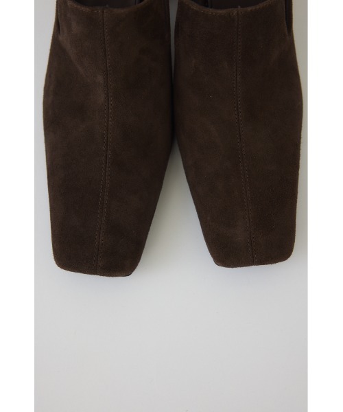 RIM.ARK パンプス Suede square toe heel スエードスクエアトゥヒール