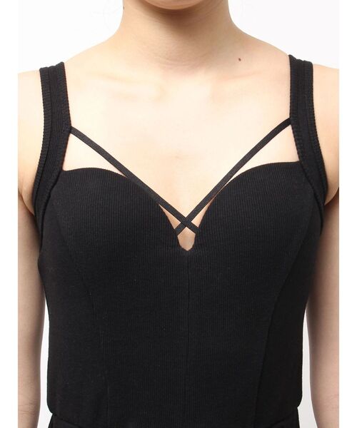 GYDA（ジェイダ） オールインワン クロスバインダーリブロンパース