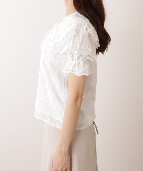 Lace Ladies（レースレディース） ブラウス シャツ ビッグカラー