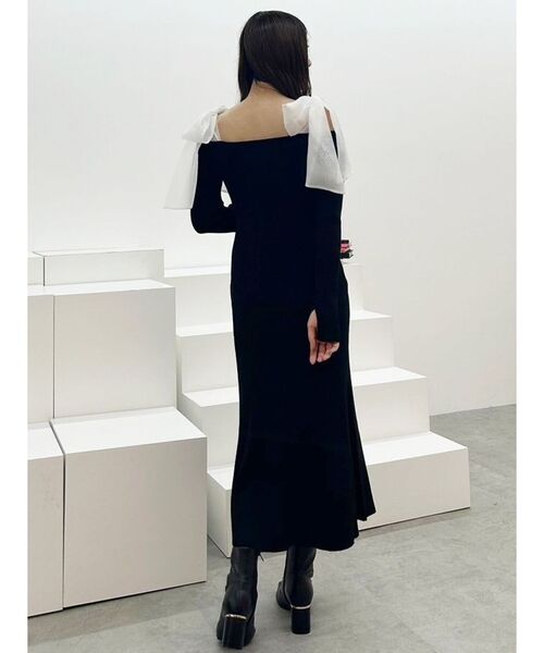 MERCURYDUO（マーキュリーデュオ） ワンピース ショルダーリボン