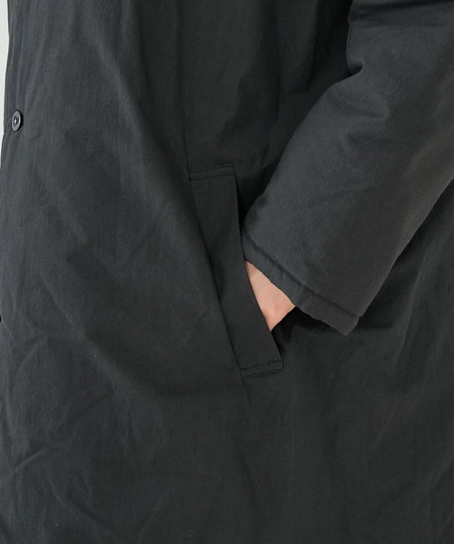 Yarmo（ヤーモ） ステンカラーコート コート 「yarmo/ヤーモ」Quilting