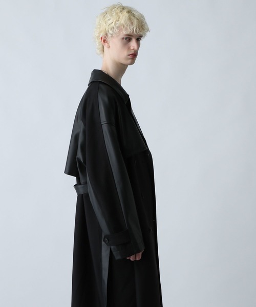 HARE（ハレ） トレンチコート コート レザーキリカエトレンチコート