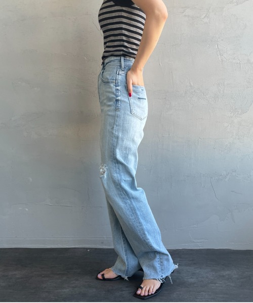 YANUK（ヤヌーク） ジーンズ デニム デニムパンツ LEA ハイウエスト