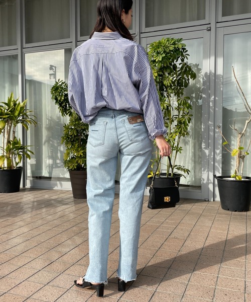 YANUK（ヤヌーク） ジーンズ デニム デニムパンツ LEA ハイウエスト