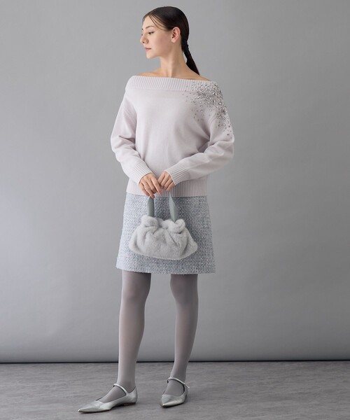 ANAYI（アナイ） ニット セーター スノーフレーク プルオーバー